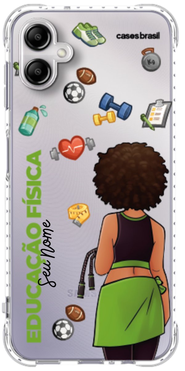 Capinha para celular Educação Física - Boneca Profissão