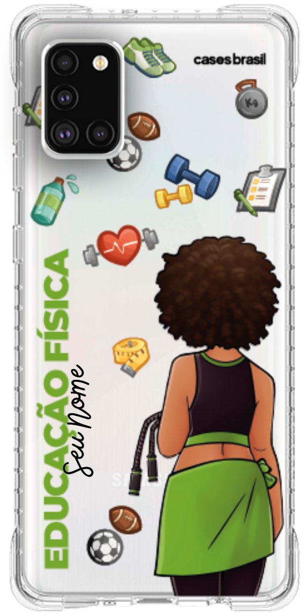Capinha para celular Educação Física - Boneca Profissão
