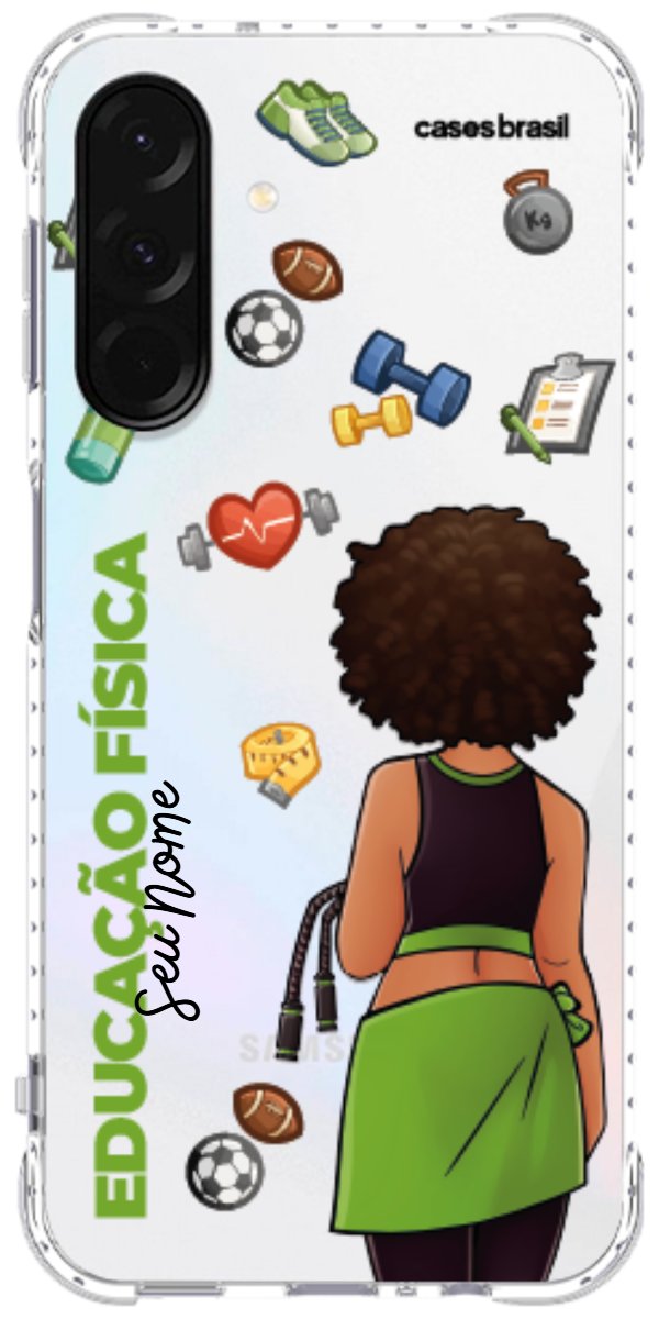 Capinha para celular Educação Física - Boneca Profissão