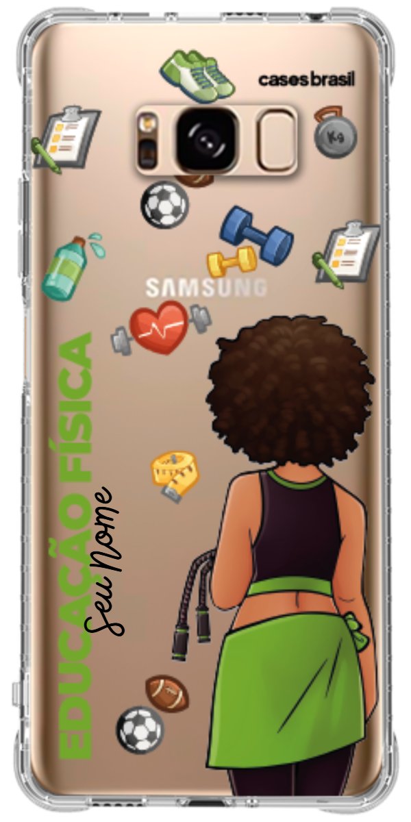 Capinha para celular Educação Física - Boneca Profissão