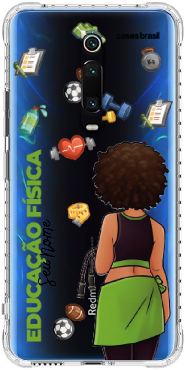Capinha para celular Educação Física - Boneca Profissão