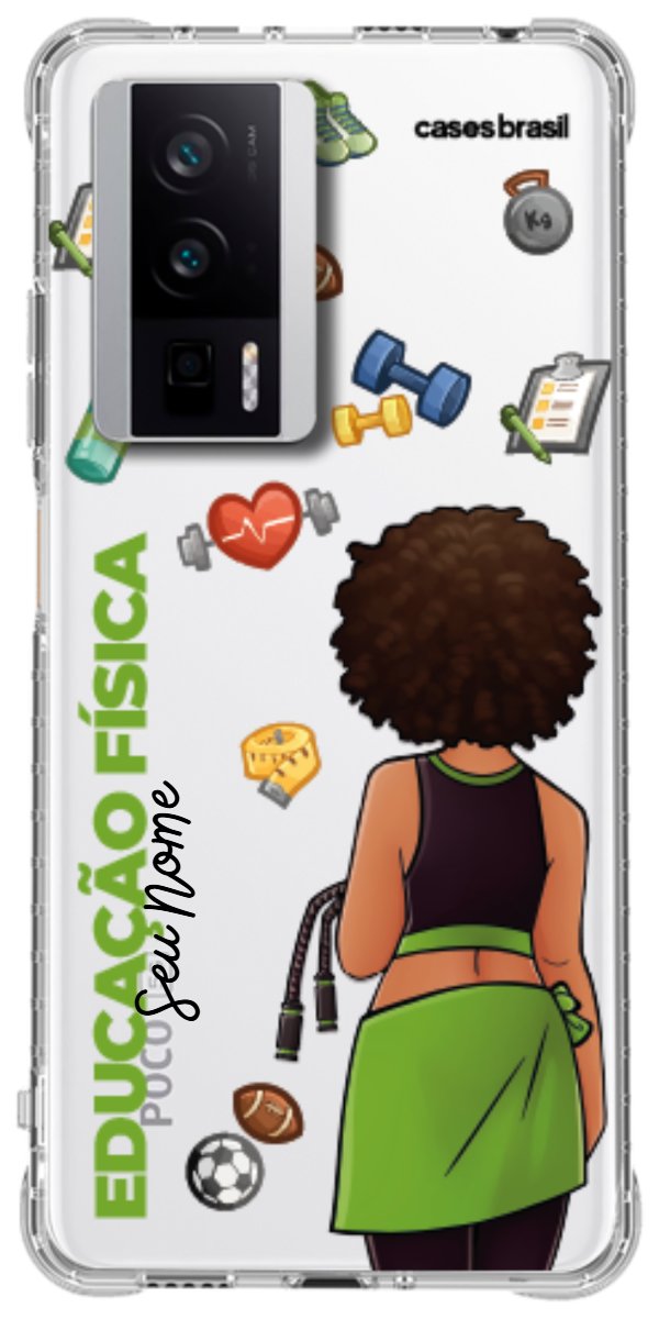 Capinha para celular Educação Física - Boneca Profissão