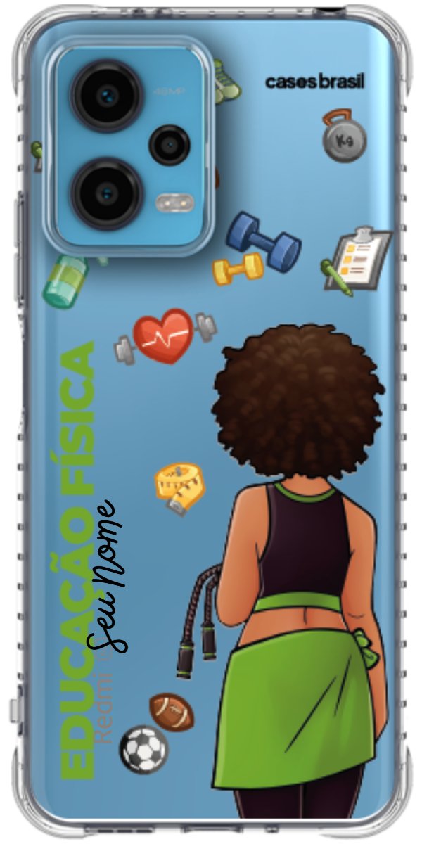 Capinha para celular Educação Física - Boneca Profissão
