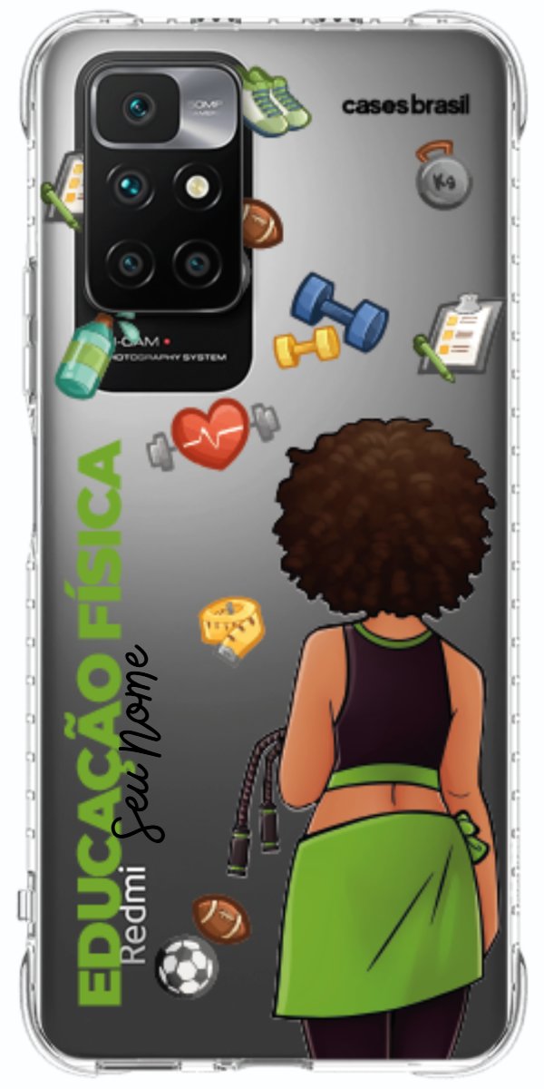 Capinha para celular Educação Física - Boneca Profissão