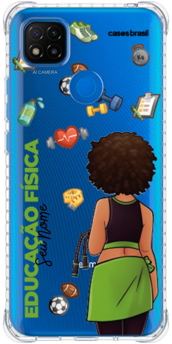 Capinha para celular Educação Física - Boneca Profissão