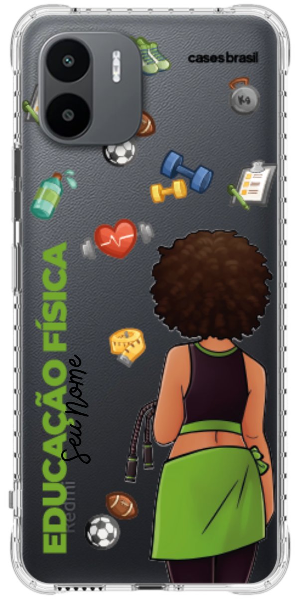 Capinha para celular Educação Física - Boneca Profissão