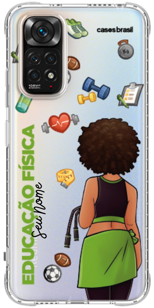 Capinha para celular Educação Física - Boneca Profissão