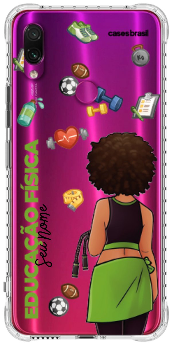 Capinha para celular Educação Física - Boneca Profissão