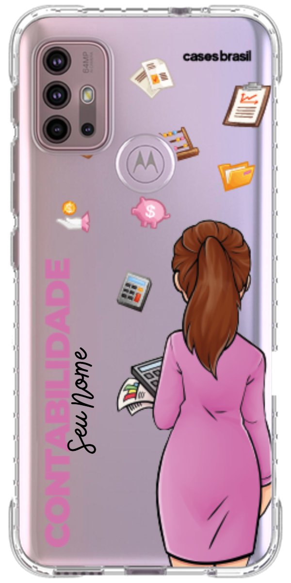 Capinha para Celular Contabilidade - Boneca Profissão