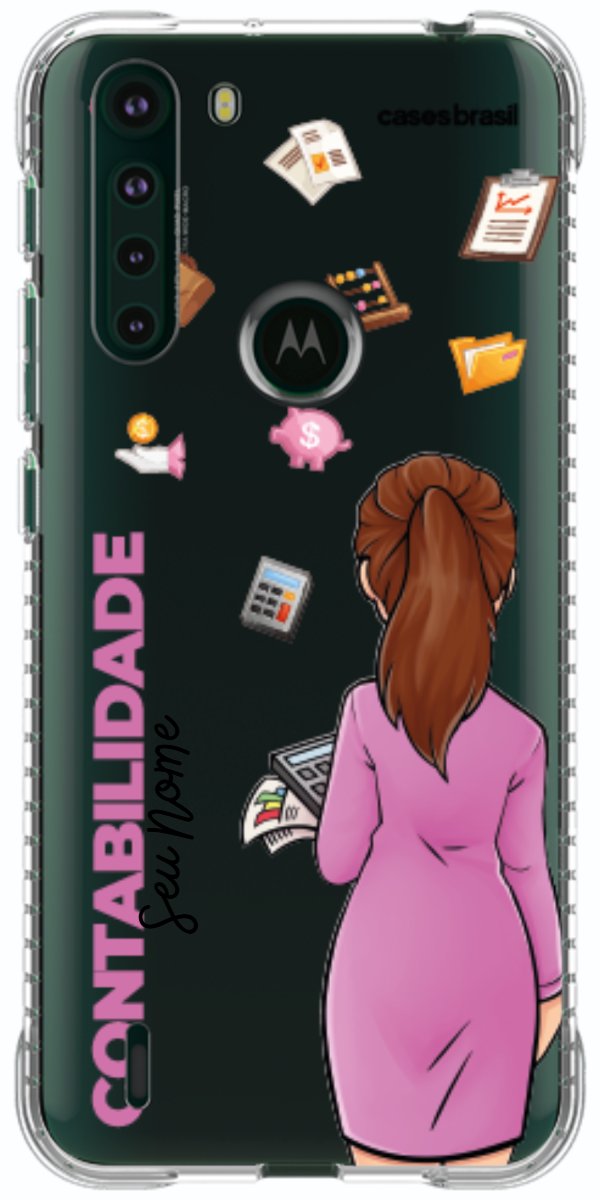 Capinha para Celular Contabilidade - Boneca Profissão