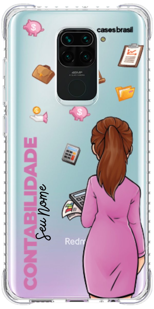 Capinha para Celular Contabilidade - Boneca Profissão