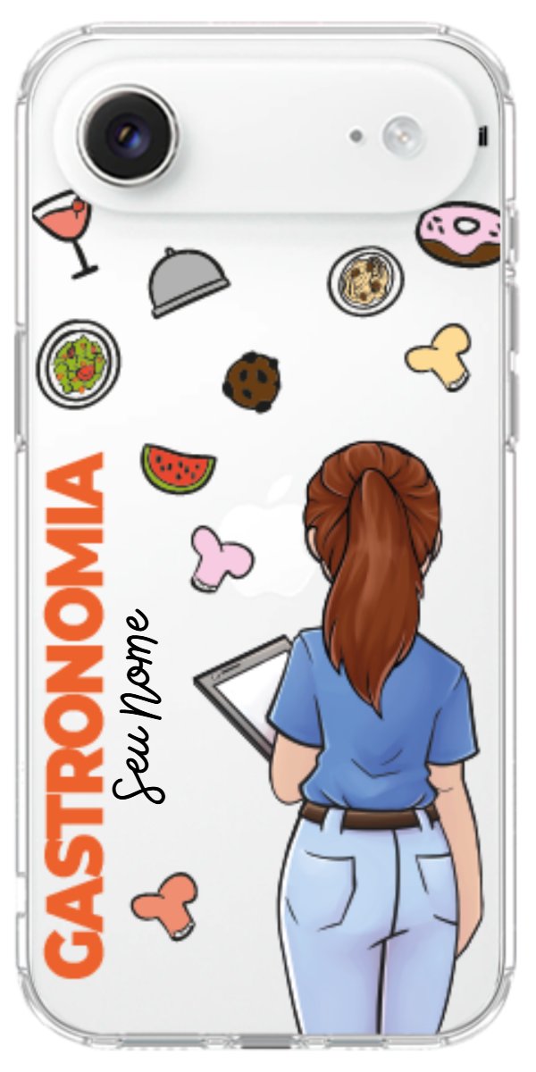 Capinha para celular Gastronomia - Profissão Com Nome