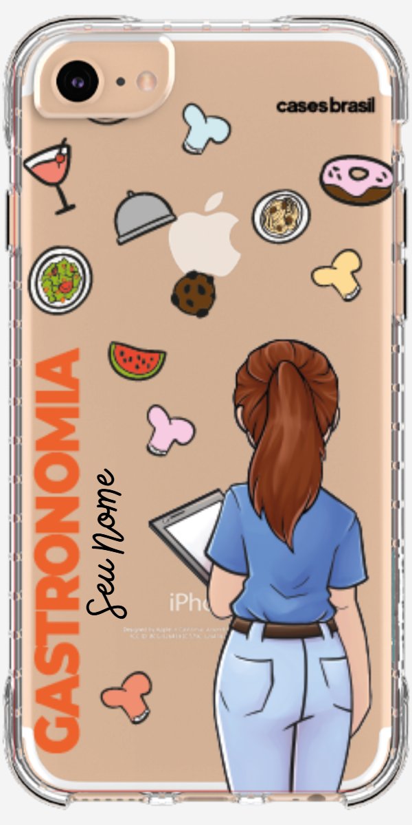 Capinha para celular Gastronomia - Profissão Com Nome