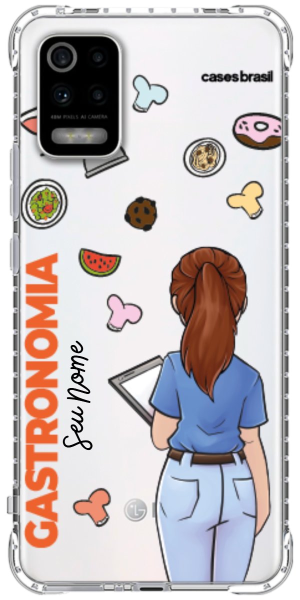 Capinha para celular Gastronomia - Profissão Com Nome