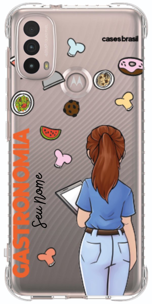Capinha para celular Gastronomia - Profissão Com Nome