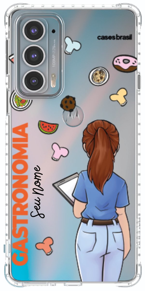Capinha para celular Gastronomia - Profissão Com Nome