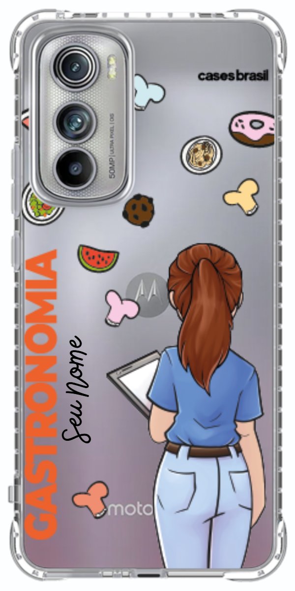 Capinha para celular Gastronomia - Profissão Com Nome