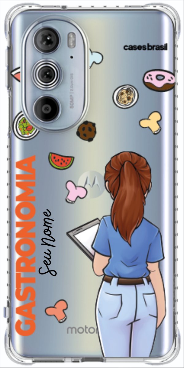 Capinha para celular Gastronomia - Profissão Com Nome