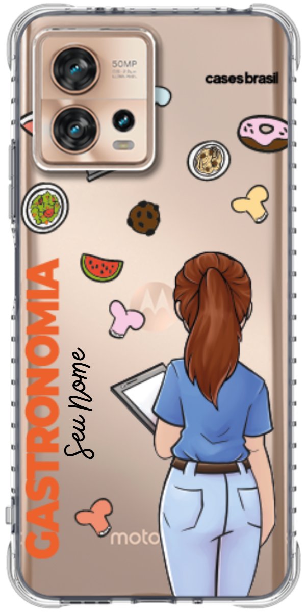 Capinha para celular Gastronomia - Profissão Com Nome