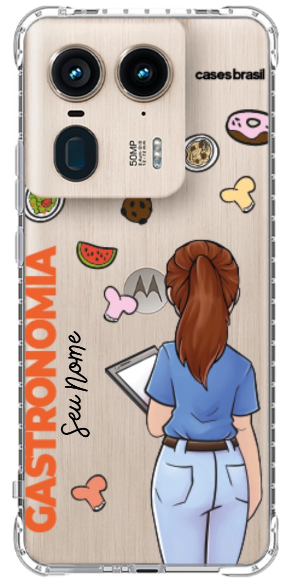 Capinha para celular Gastronomia - Profissão Com Nome