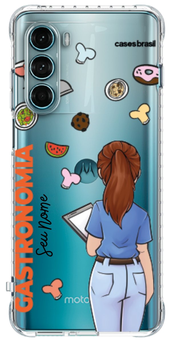 Capinha para celular Gastronomia - Profissão Com Nome
