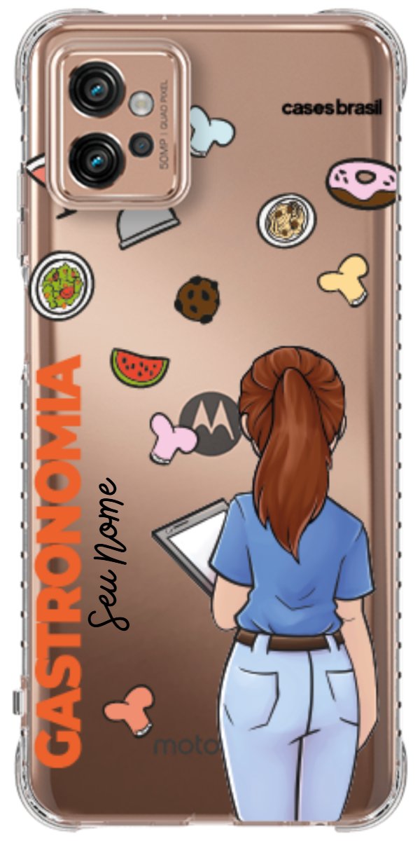 Capinha para celular Gastronomia - Profissão Com Nome