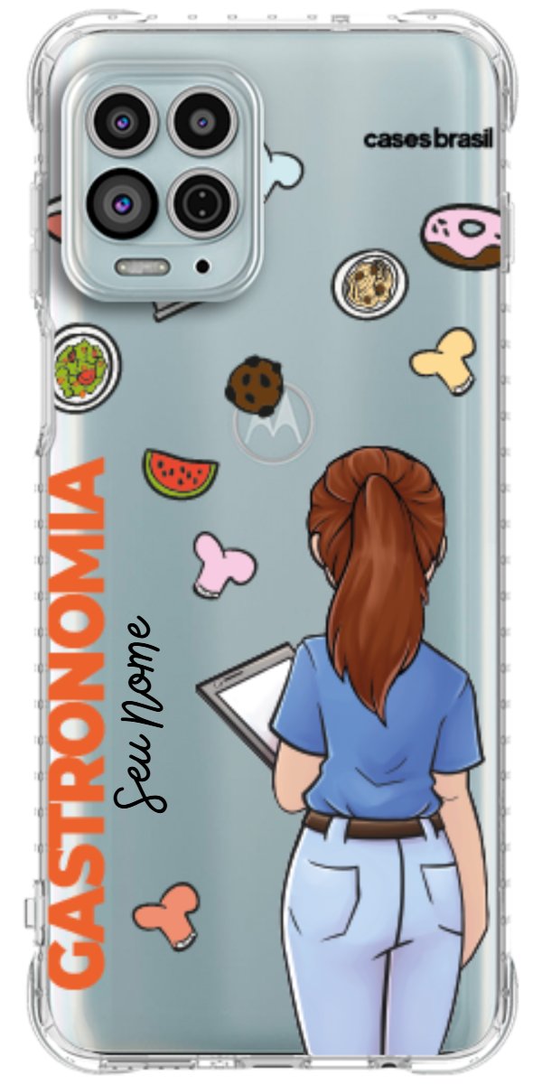 Capinha para celular Gastronomia - Profissão Com Nome