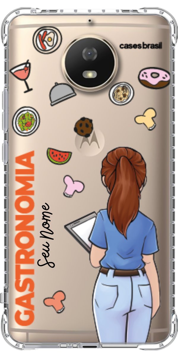 Capinha para celular Gastronomia - Profissão Com Nome