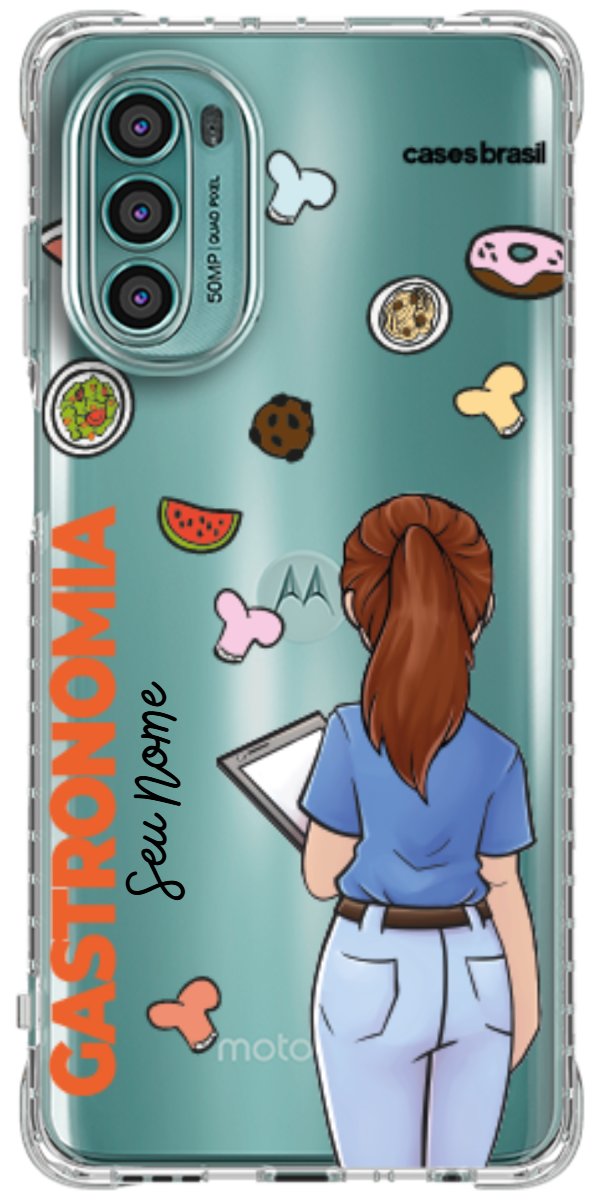 Capinha para celular Gastronomia - Profissão Com Nome