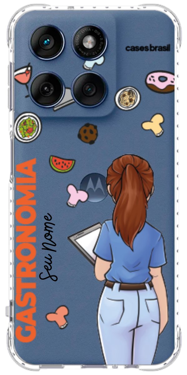 Capinha para celular Gastronomia - Profissão Com Nome
