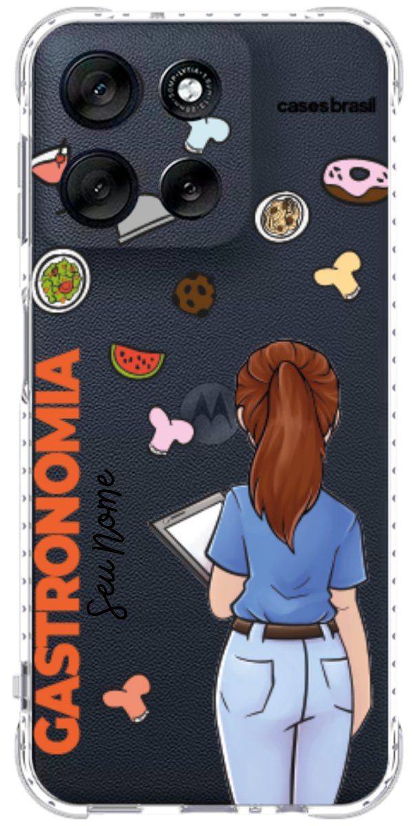 Capinha para celular Gastronomia - Profissão Com Nome