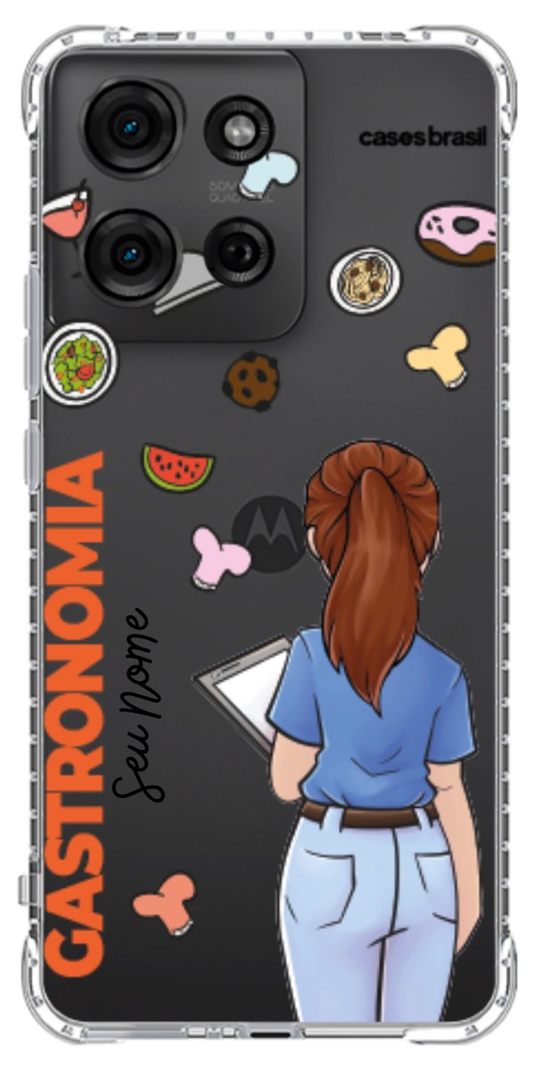 Capinha para celular Gastronomia - Profissão Com Nome