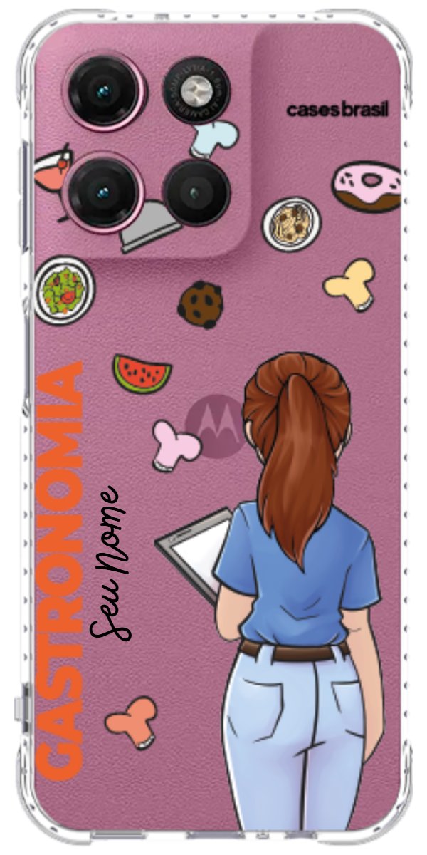 Capinha para celular Gastronomia - Profissão Com Nome