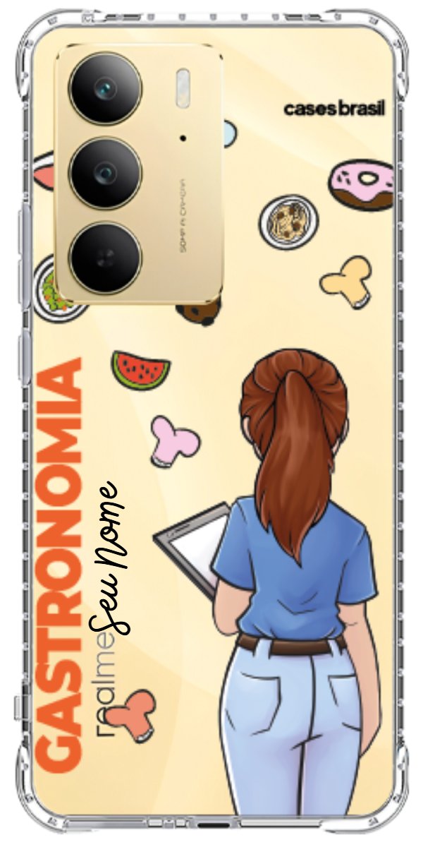 Capinha para celular Gastronomia - Profissão Com Nome