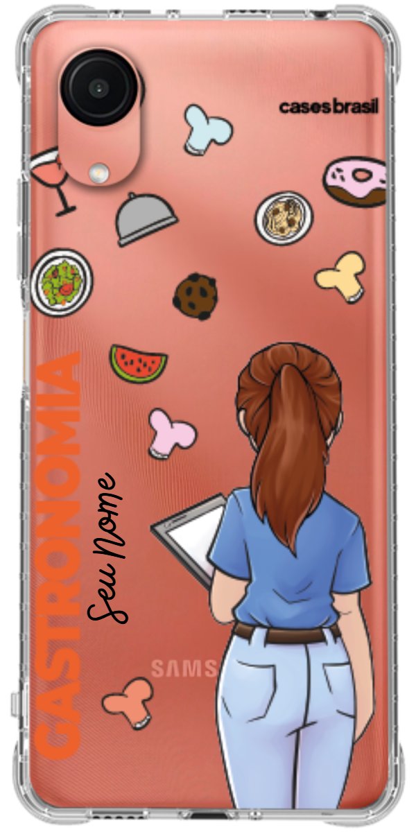 Capinha para celular Gastronomia - Profissão Com Nome