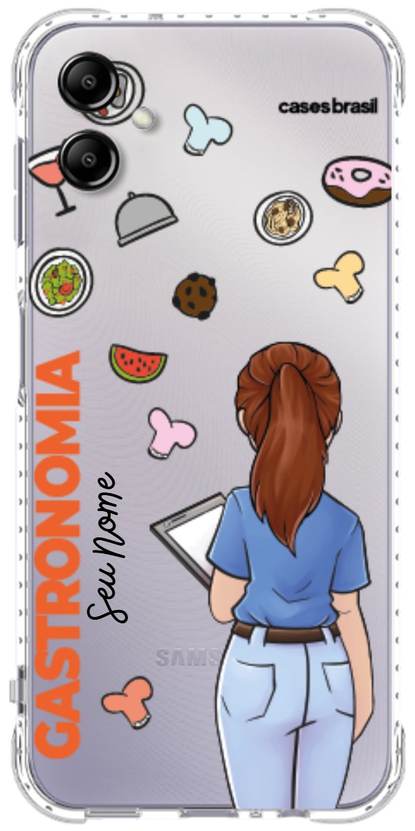 Capinha para celular Gastronomia - Profissão Com Nome