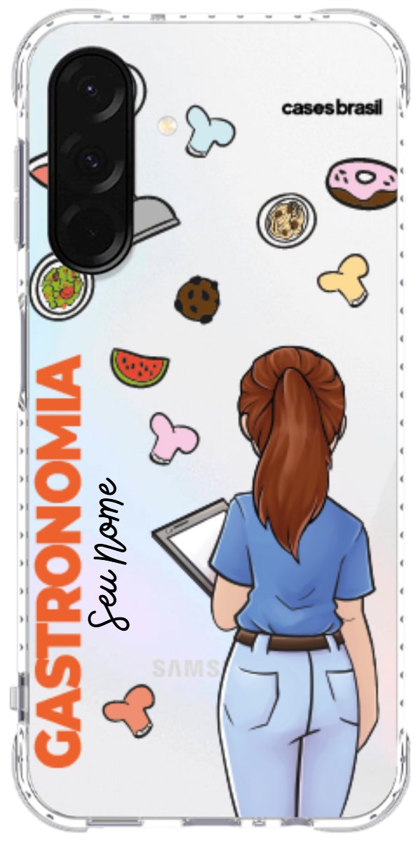 Capinha para celular Gastronomia - Profissão Com Nome