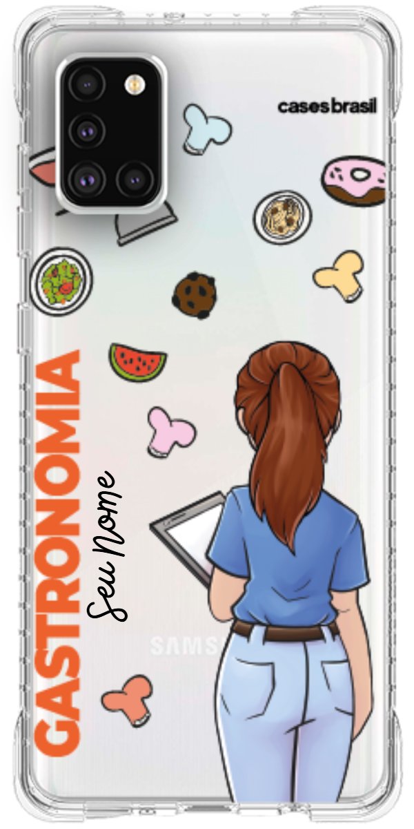 Capinha para celular Gastronomia - Profissão Com Nome