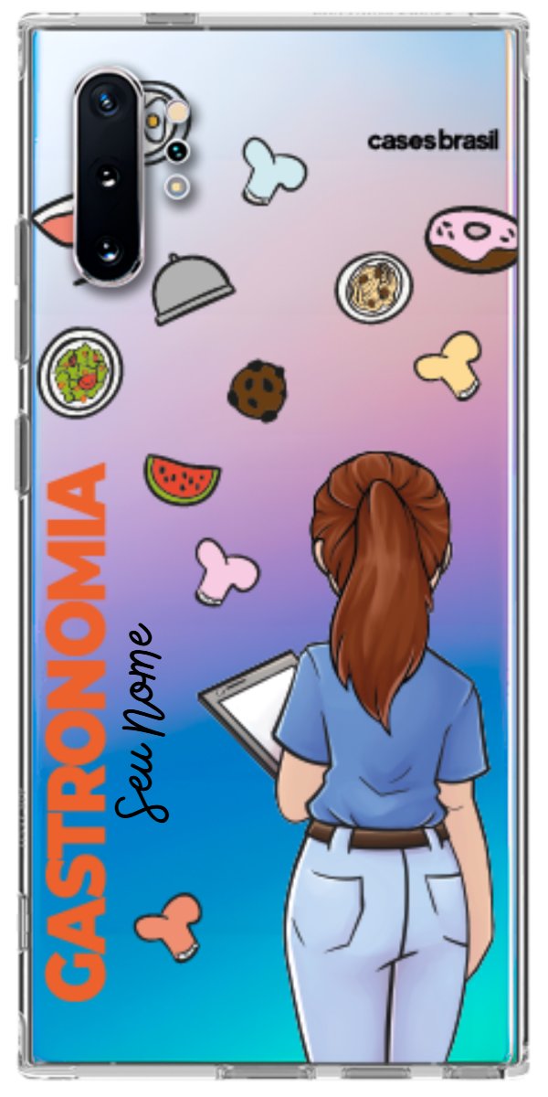 Capinha para celular Gastronomia - Profissão Com Nome