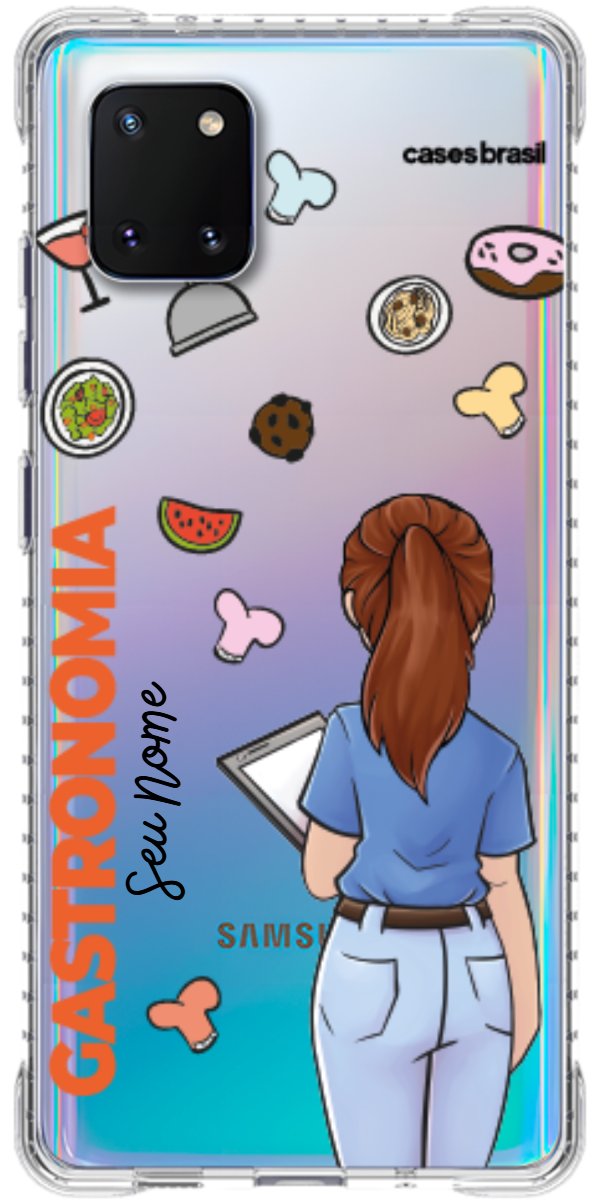 Capinha para celular Gastronomia - Profissão Com Nome