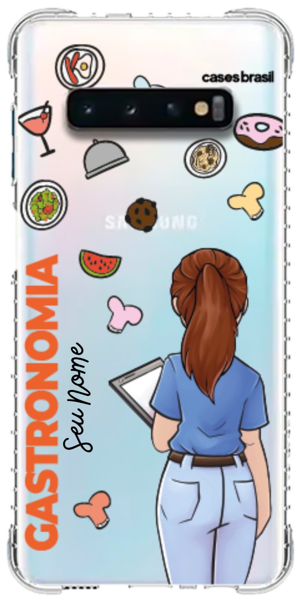 Capinha para celular Gastronomia - Profissão Com Nome