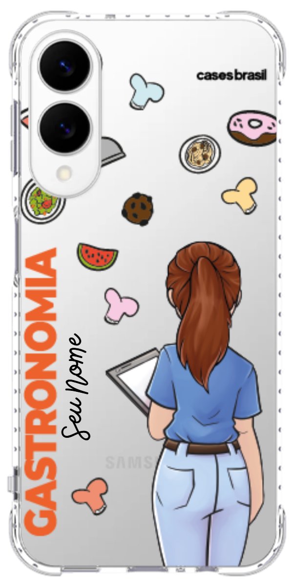 Capinha para celular Gastronomia - Profissão Com Nome