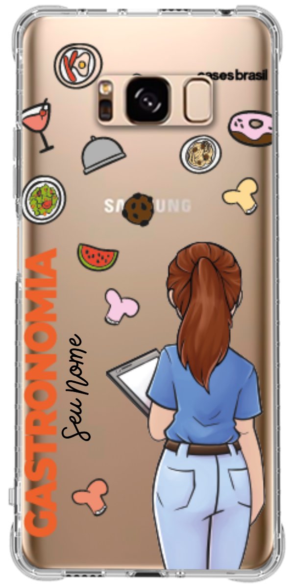 Capinha para celular Gastronomia - Profissão Com Nome