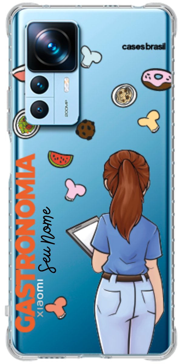 Capinha para celular Gastronomia - Profissão Com Nome