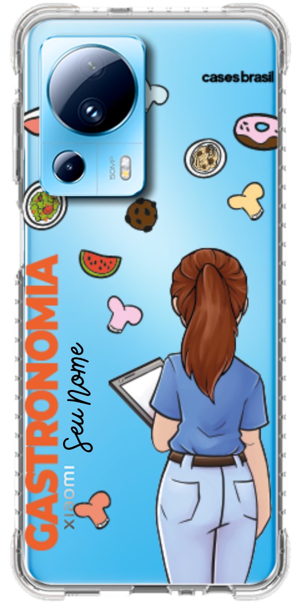 Capinha para celular Gastronomia - Profissão Com Nome