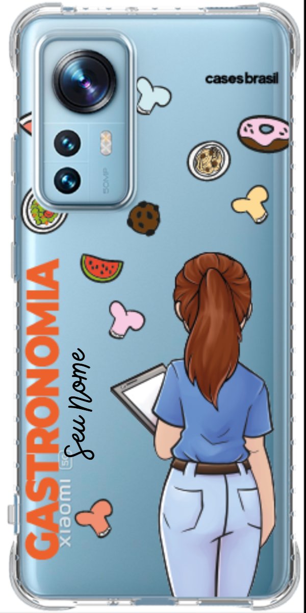 Capinha para celular Gastronomia - Profissão Com Nome