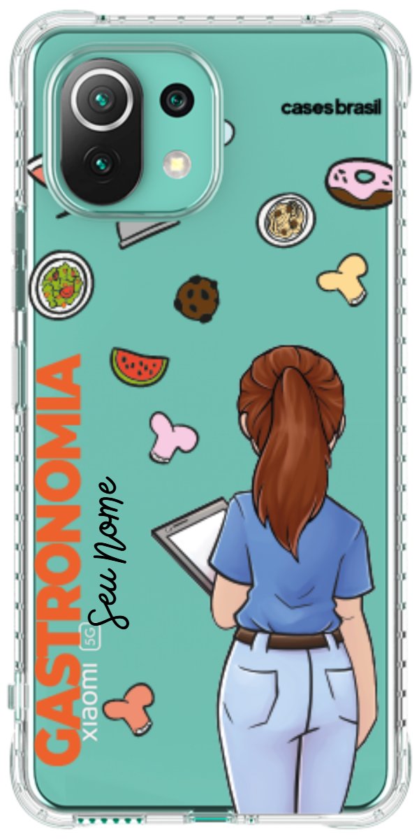 Capinha para celular Gastronomia - Profissão Com Nome