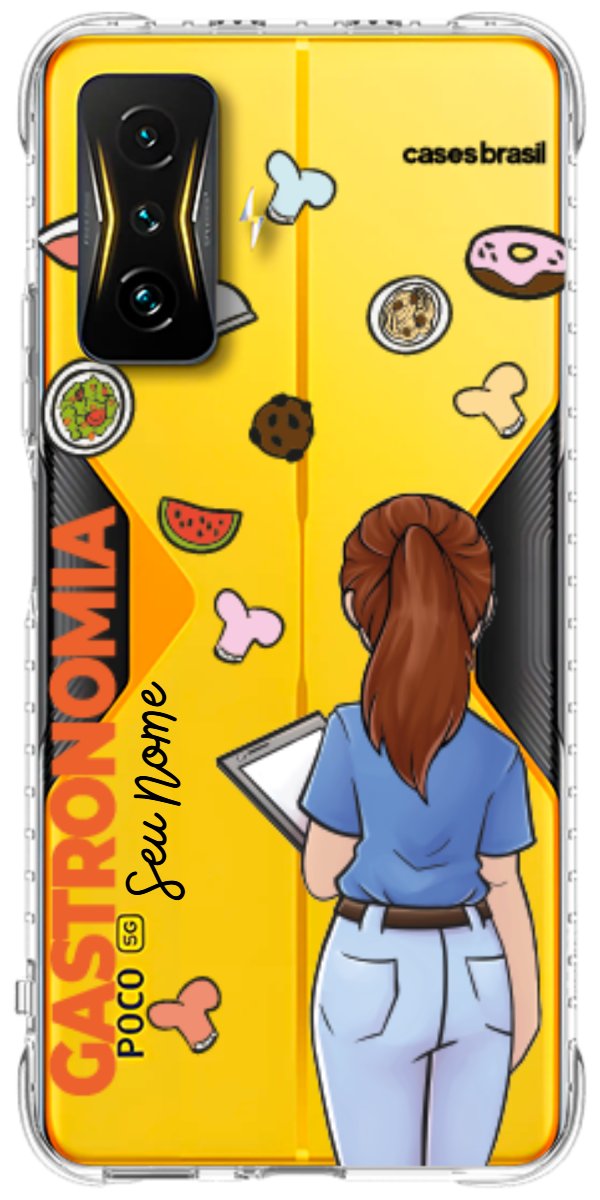 Capinha para celular Gastronomia - Profissão Com Nome