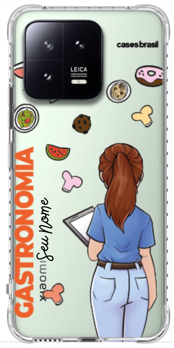 Capinha para celular Gastronomia - Profissão Com Nome