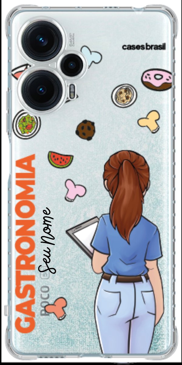 Capinha para celular Gastronomia - Profissão Com Nome